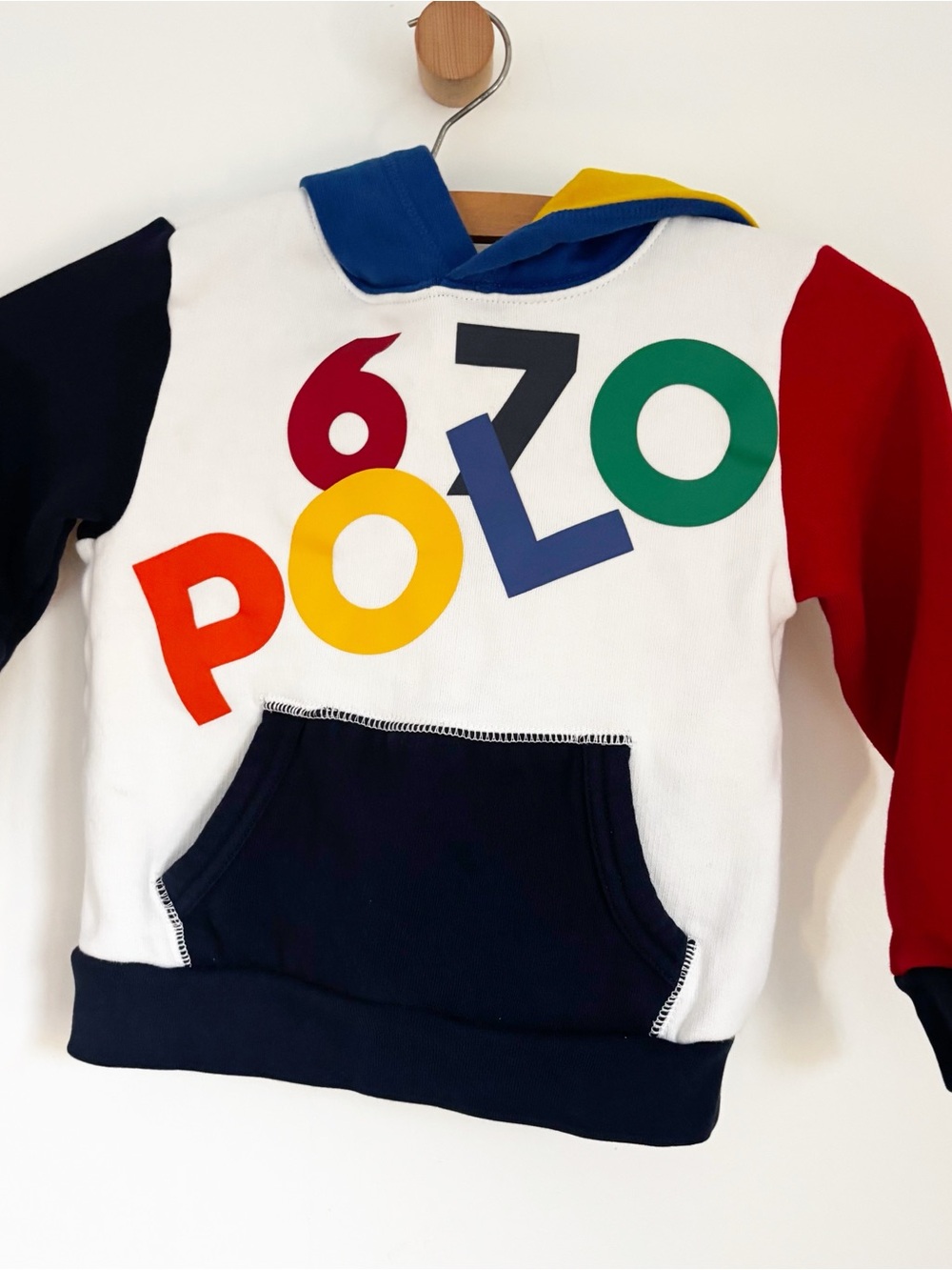Polo Ralph Lauren Kids Colorblock Hoodie 67 Graphic Boys Size 3 best